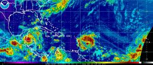 Tropical Storm Greg satellite imagery